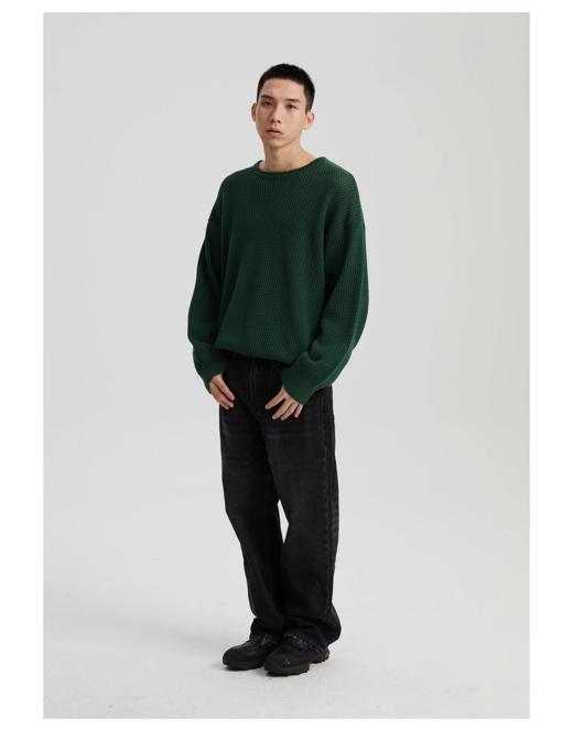 WassupHouse 镂空圆领毛衣 商品图5