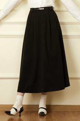 Le Malene 百搭优雅百褶半裙 19539