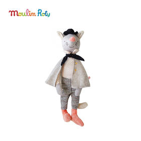 Moulin Roty 加兰特猫玩偶 法式玩偶 适合年龄0岁+ 小时光系列 711322