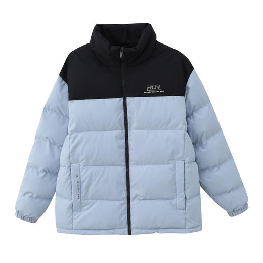 【拼接品牌logo保暖立领】赛琪男士保暖厚棉衣244809 商品图2