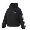 Adidas阿迪达斯女冬季常规款鸭绒600蓬黑色连帽羽绒服 JG3866 商品缩略图0