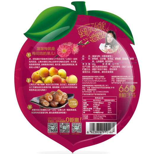 溜溜梅乌梅60g 商品图2