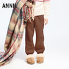 【实体店同款】女童复合绒暖夹裤厚裤子冬季新款安奈儿童装AG446825 商品缩略图0