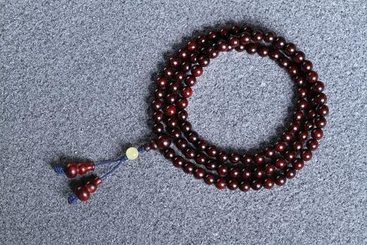 XYZT0328-1°紫檀满星/蜜蜡/紫檀葫芦手串0.6*108 商品图0