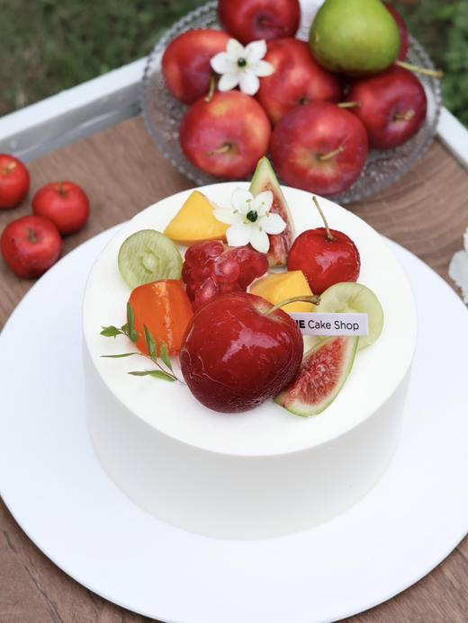 5寸水果盲盒蛋糕（时令水果随机摆放，实物无法与图片一致） 商品图2