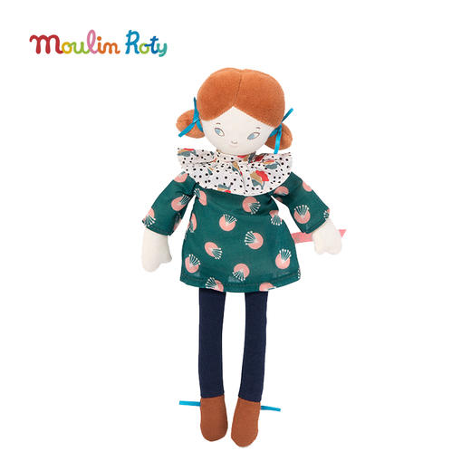 Moulin Roty  蔷薇小姐玩偶 法式玩偶 适合年龄1岁+ 巴黎女孩系列 642538 商品图2