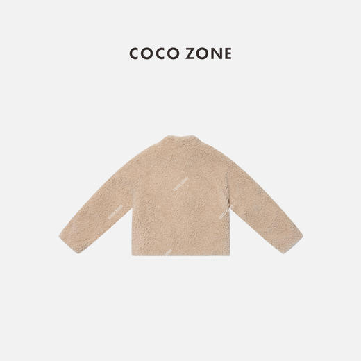COCO ZONE 冬季高级感百搭纯色立领单排扣外套CC2D2982 商品图3
