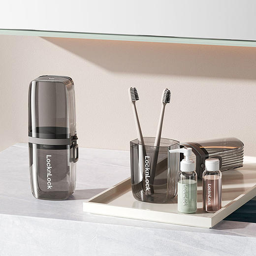 乐扣/家用品旅行收纳五件套透明灰5件套 商品图8