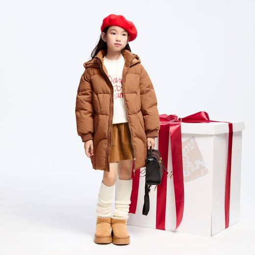 女童灯芯绒工装半裙冬季新款安奈儿童装实体店同款AG443819 商品图5