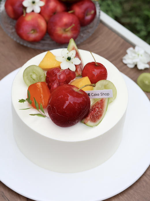 5寸水果盲盒蛋糕（时令水果随机摆放，实物无法与图片一致） 商品图0