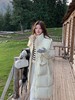 【YW】无忧购韩版温柔显瘦百搭中长款羽绒服外套24066# 商品缩略图1