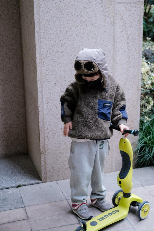 2024秋冬DD同款日系企鹅加绒卫裤！印花立体刺绣彩色条纹轻抓绒运动长裤！ 商品图5