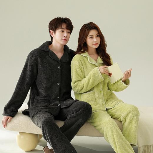 秋板舒棉绒情侣家居服，柔软亲肤、锁温保暖【G】 商品图0