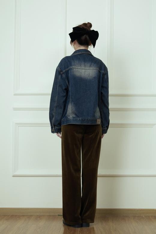 HAYES 休闲加绒加厚直筒裤 19567 商品图4