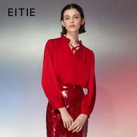 EITIE爱特爱春季新款气质显瘦舒适小上衣7813522
