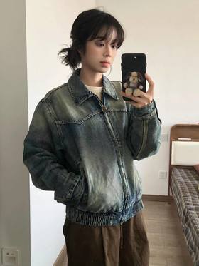 秋天好适合穿牛仔外套～简约舒服好搭好看