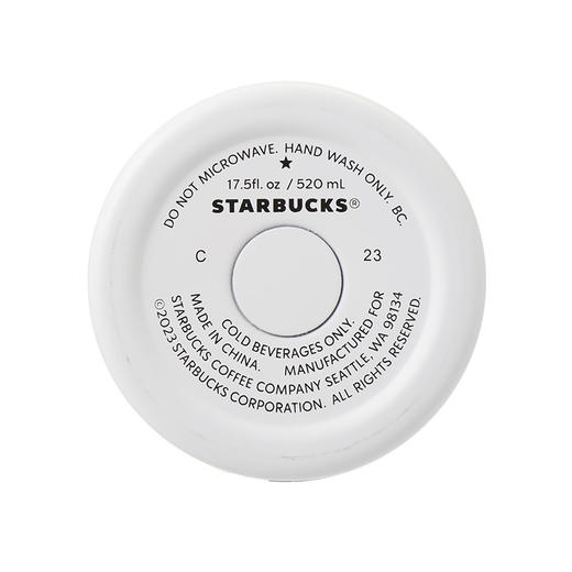 星巴克清透薄荷绿款不锈钢运动杯520ml 商品图6