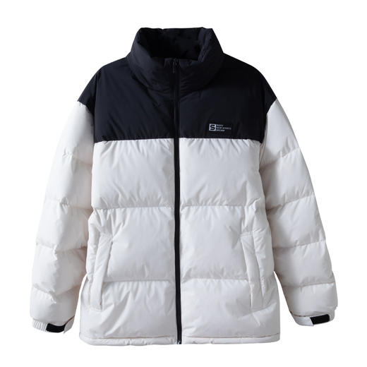 【撞色拼接品牌logo】赛琪男士简约冬季羽绒服254795 商品图1