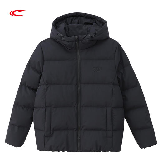 【运动生活 收摆连帽抗静电】赛琪简约男士羽绒服254813 商品图0