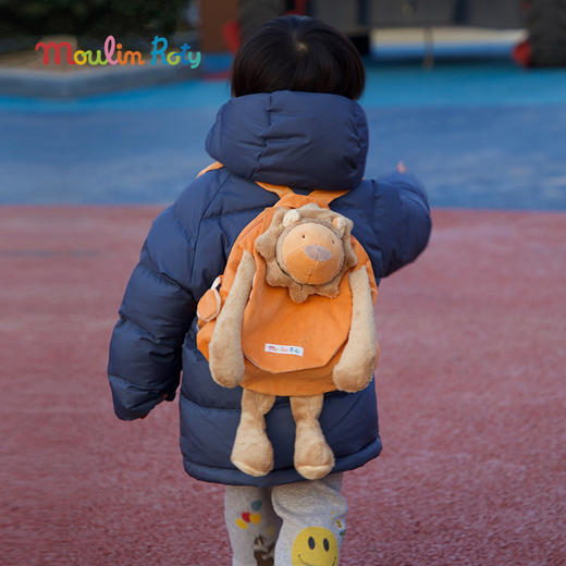 Moulin Roty 小狮子背包 儿童背包 适合年龄3岁+ 动物派对系列 671100 商品图2
