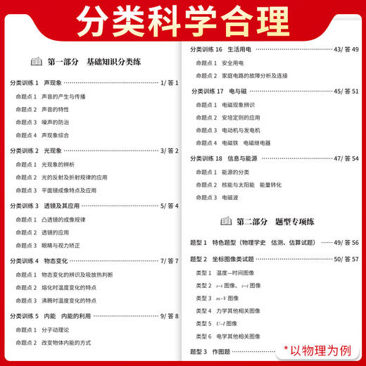 天利38套 2025全国中考试题分类 语文 数学 英语 物理 化学 生物 地理 商品图4