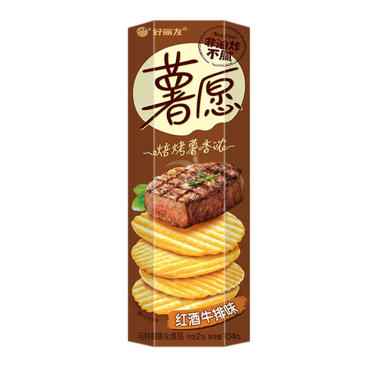 好丽友薯愿红酒牛排味104g 商品图2