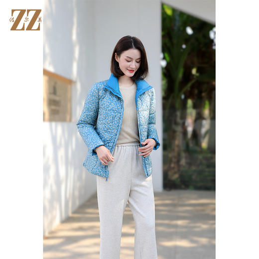 佐尔美冬季新款 短款双面穿90绒减龄高级感保暖羽绒服女E34YY24 商品图1