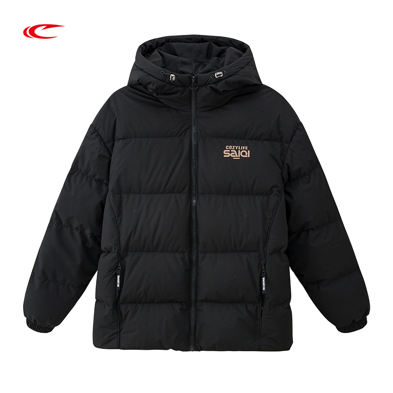 【品牌logo 保暖舒适】赛琪女士保暖羽绒服254766