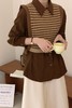 LNNNS 复古条纹针织背心 17435 商品缩略图1