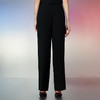EITIE爱特爱春季新款利落通勤显瘦直筒高腰百搭西装裤7705411 商品缩略图4