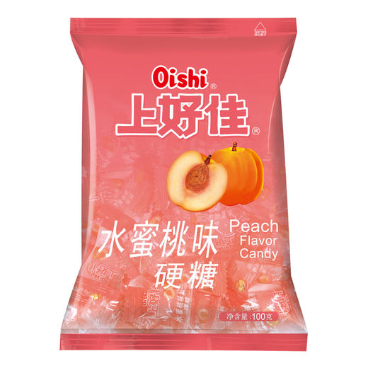 上好佳水蜜桃味硬糖100g 商品图0