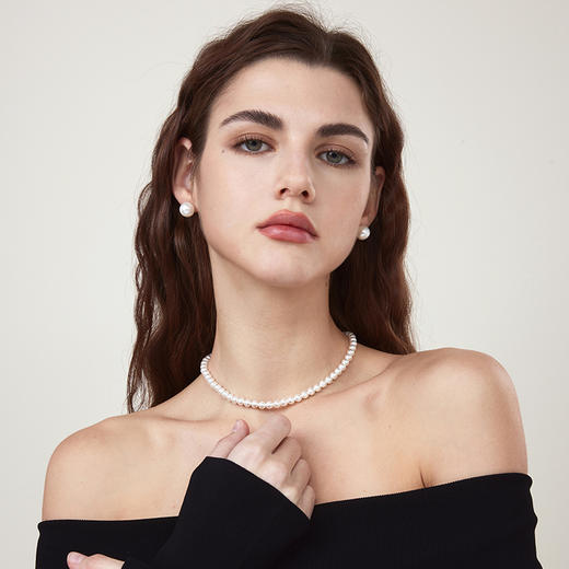 ARSIS｜流光系列 白色灰色珠链套装 商品图9