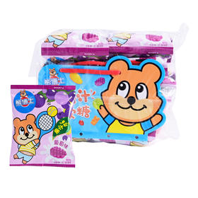 徐福记果汁软糖葡萄味袋装20g*20袋