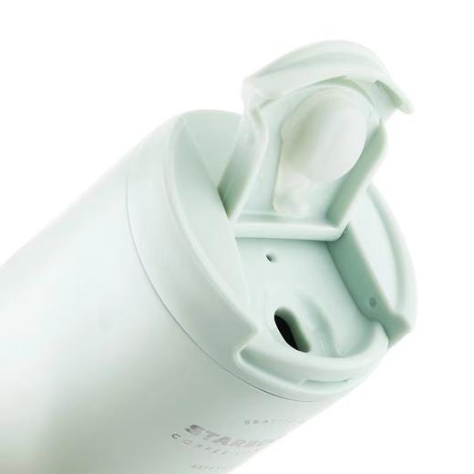 星巴克经典渐层款翻盖杯绿色473ml 商品图3