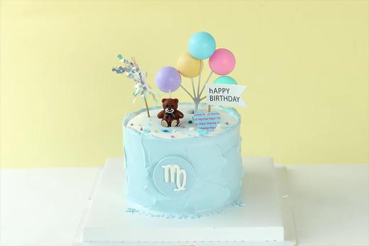 【生日蛋糕】处女座小熊款 商品图0