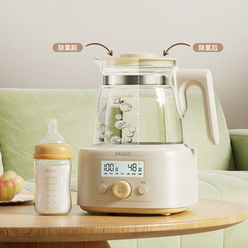 SKULD时蔻新升级全玻璃恒温壶P3婴儿家用冲奶泡奶专用恒温器