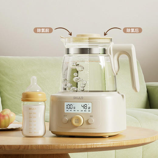 SKULD时蔻新升级全玻璃恒温壶P3婴儿家用冲奶泡奶专用恒温器 商品图0