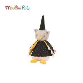 Moulin Roty 小猫头鹰魔术师玩偶 法式玩偶 适合年龄0岁+ 小时光系列 711328
