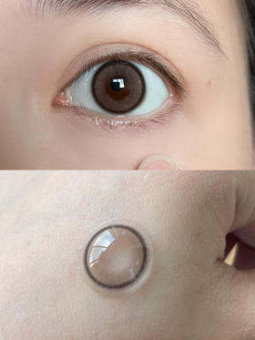 Pinkg半年抛美瞳 燕麦拿铁 14.2mm