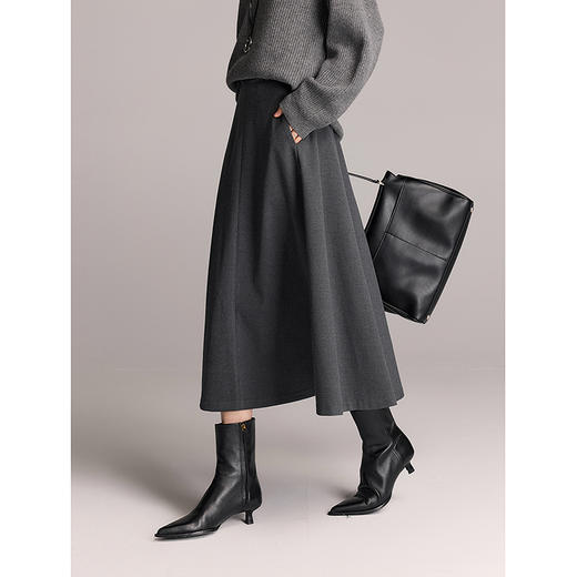 棉仓357617002-秋冬大摆伞裙 商品图1