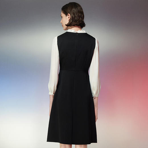 EITIE爱特爱春季新款大气显瘦通勤连衣裙7707404 商品图4