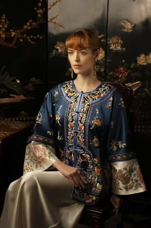 永久下架|盛唐牡丹 |高货/重缎真丝手绣外套[特价品] 商品图0