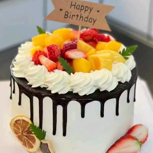 T【新品推荐】森系水果蛋糕004款 商品图0