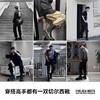 切尔西靴男2025英伦风中帮休闲潮鞋高帮黑色皮短靴马丁靴 商品缩略图3