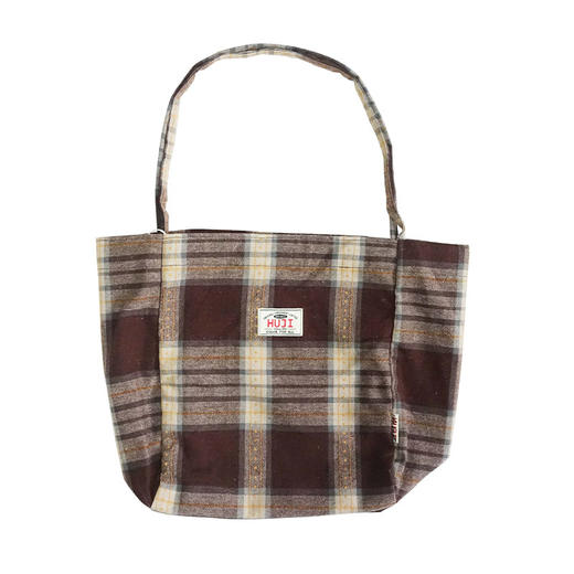 HUJI祤集Omni单肩包插画磨毛经典格纹 商品图6