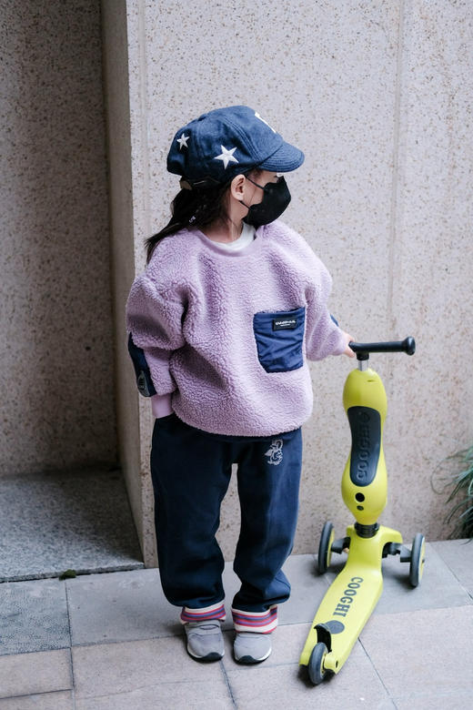 2024秋冬DD同款日系企鹅加绒卫裤！印花立体刺绣彩色条纹轻抓绒运动长裤！ 商品图6