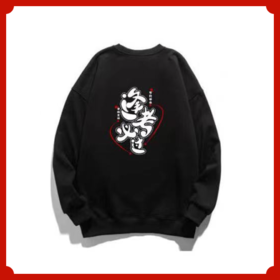 银成医考/银成考研/贺银成周边 | 逢考必过卫衣秋冬款黑色男女同款 | 医考/考研好运加持银成学员专属