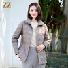 佐尔美冬季新款 短款减龄格子高级感羽绒服女E34YY08 商品缩略图0