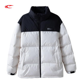 【撞色拼接品牌logo】赛琪男士简约冬季羽绒服254795
