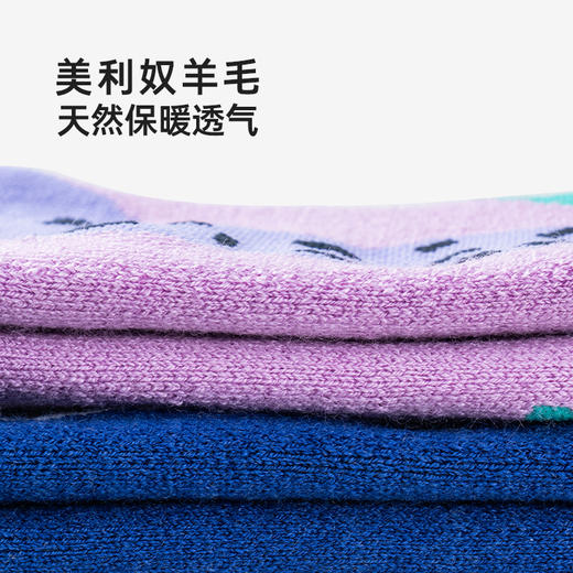 儿童运动羊毛袜 商品图1